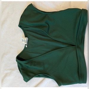 Capped Bikini Top - size 8